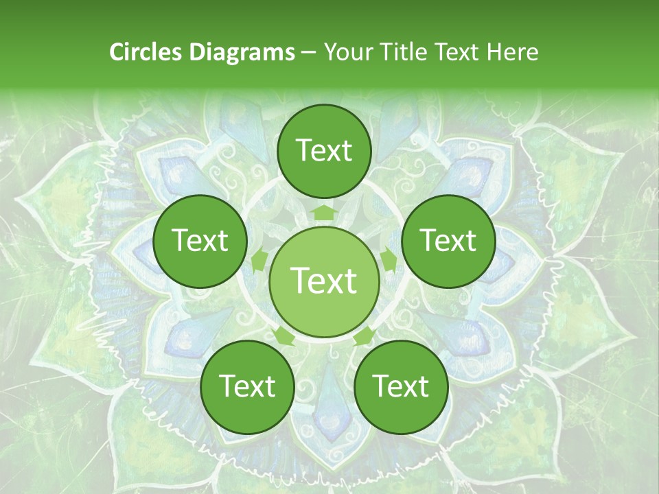 Anahata Mandala Wellness PowerPoint Template