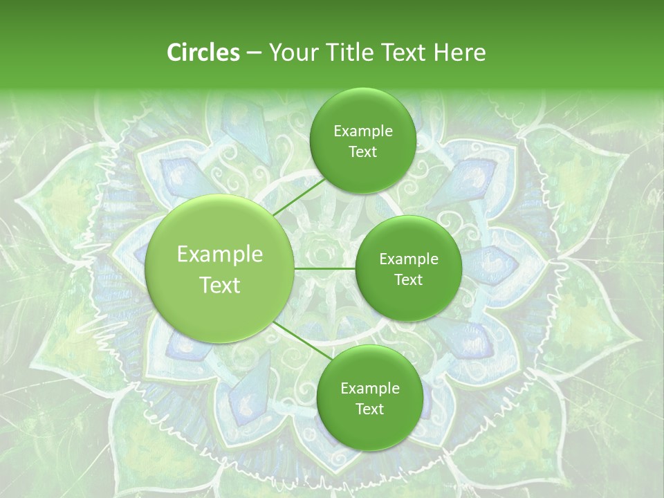 Anahata Mandala Wellness PowerPoint Template