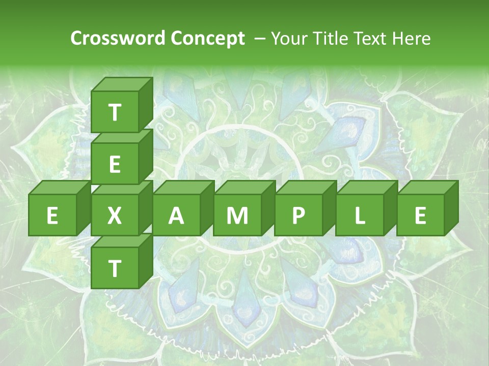 Anahata Mandala Wellness PowerPoint Template