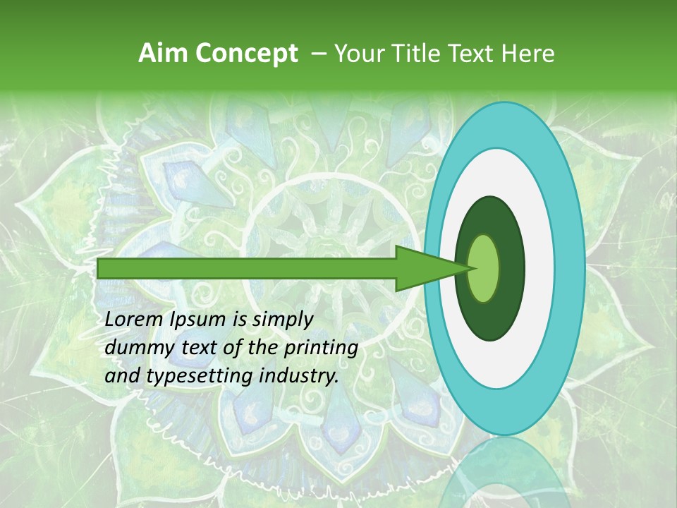Anahata Mandala Wellness PowerPoint Template