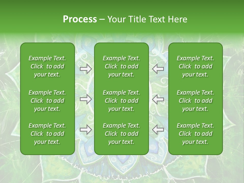 Anahata Mandala Wellness PowerPoint Template