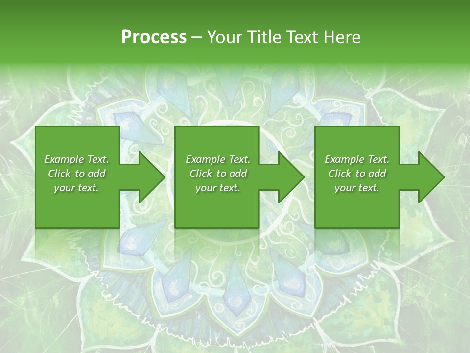 Anahata Mandala Wellness PowerPoint Template