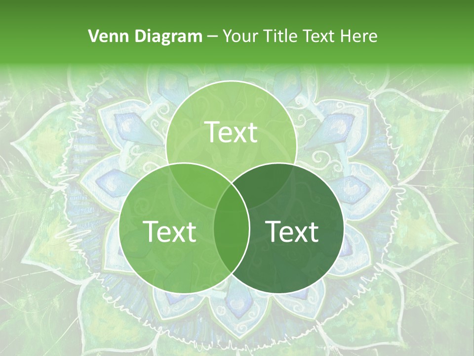 Anahata Mandala Wellness PowerPoint Template