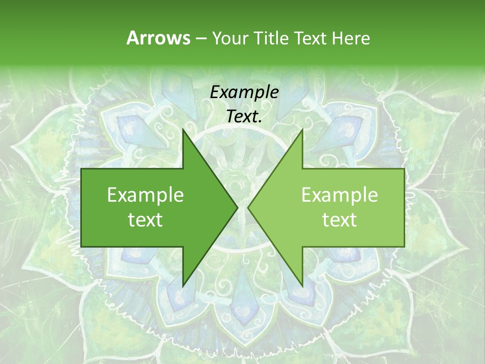 Anahata Mandala Wellness PowerPoint Template