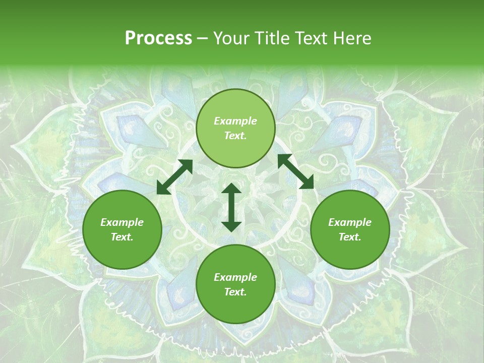 Anahata Mandala Wellness PowerPoint Template