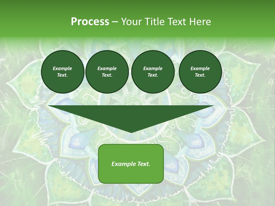 Anahata Mandala Wellness PowerPoint Template