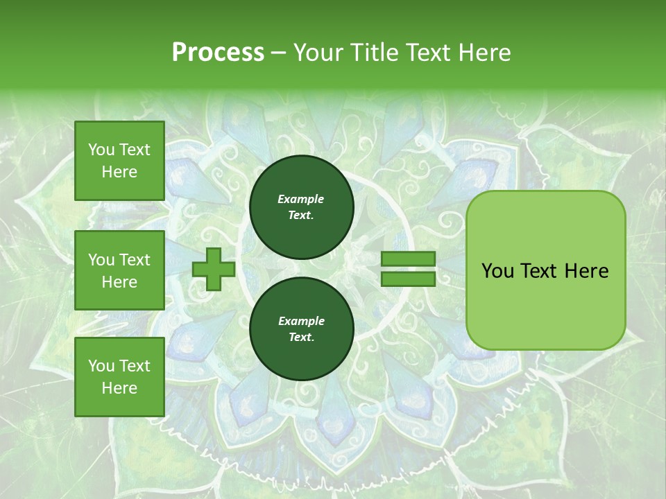Anahata Mandala Wellness PowerPoint Template