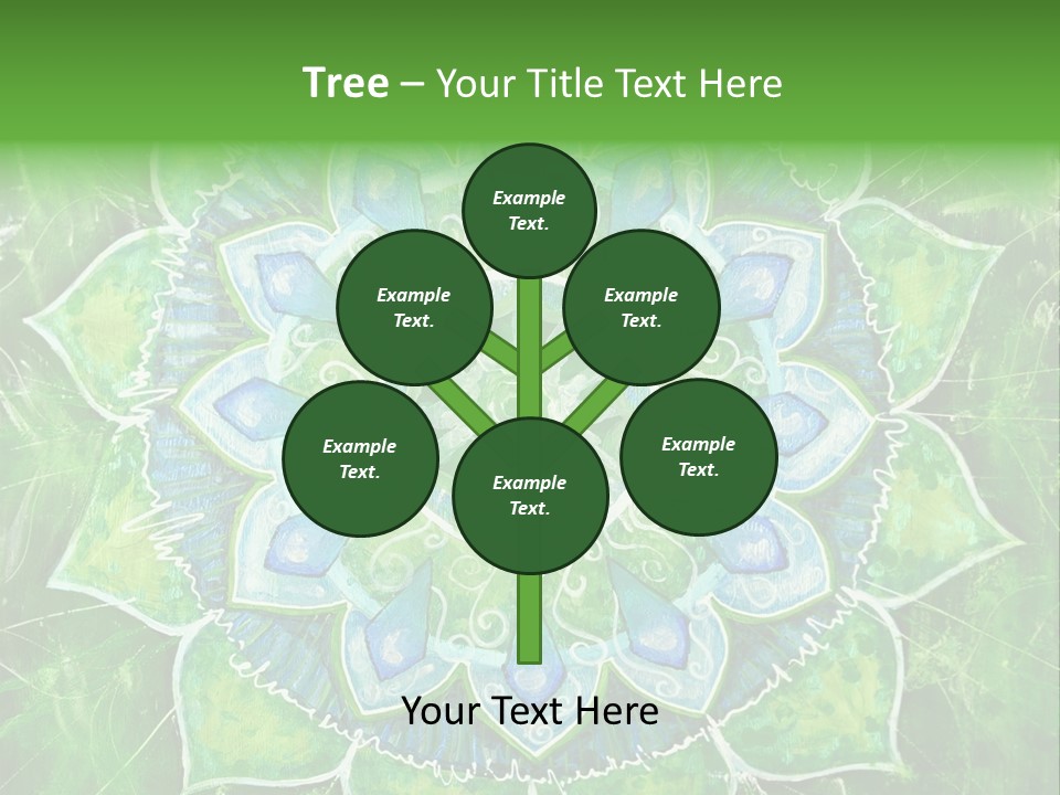 Anahata Mandala Wellness PowerPoint Template