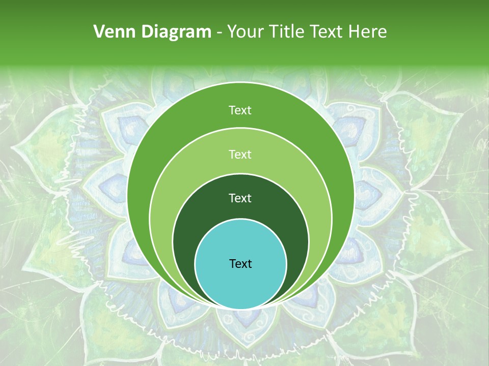 Anahata Mandala Wellness PowerPoint Template