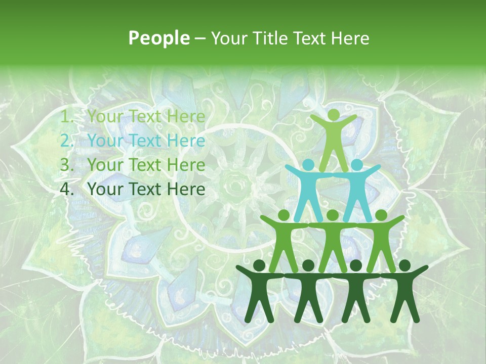 Anahata Mandala Wellness PowerPoint Template