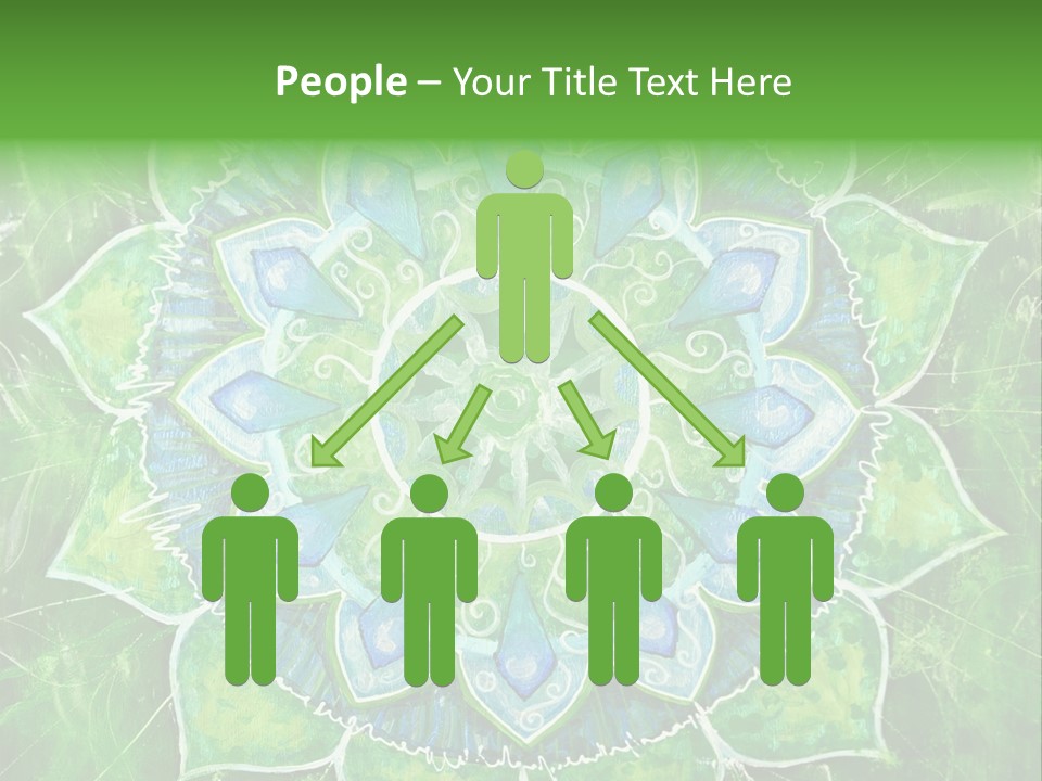 Anahata Mandala Wellness PowerPoint Template