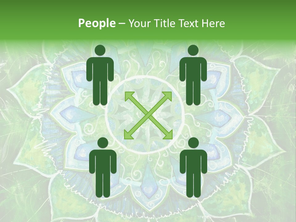 Anahata Mandala Wellness PowerPoint Template