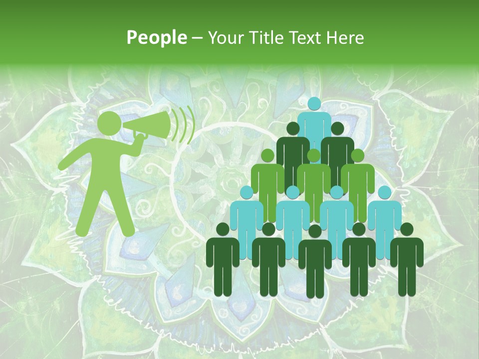 Anahata Mandala Wellness PowerPoint Template