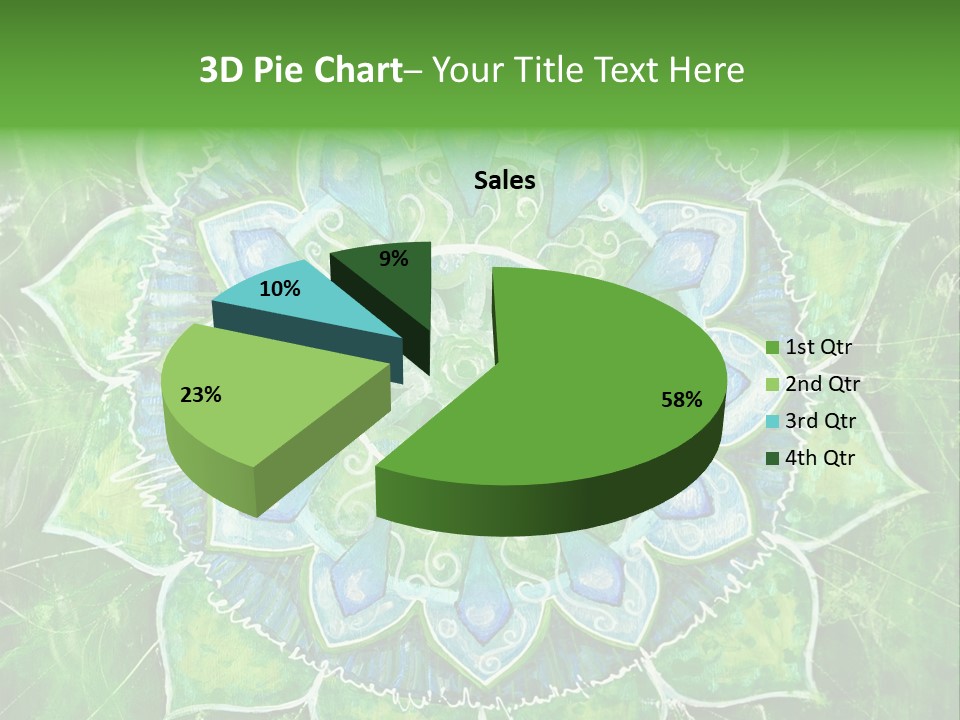 Anahata Mandala Wellness PowerPoint Template