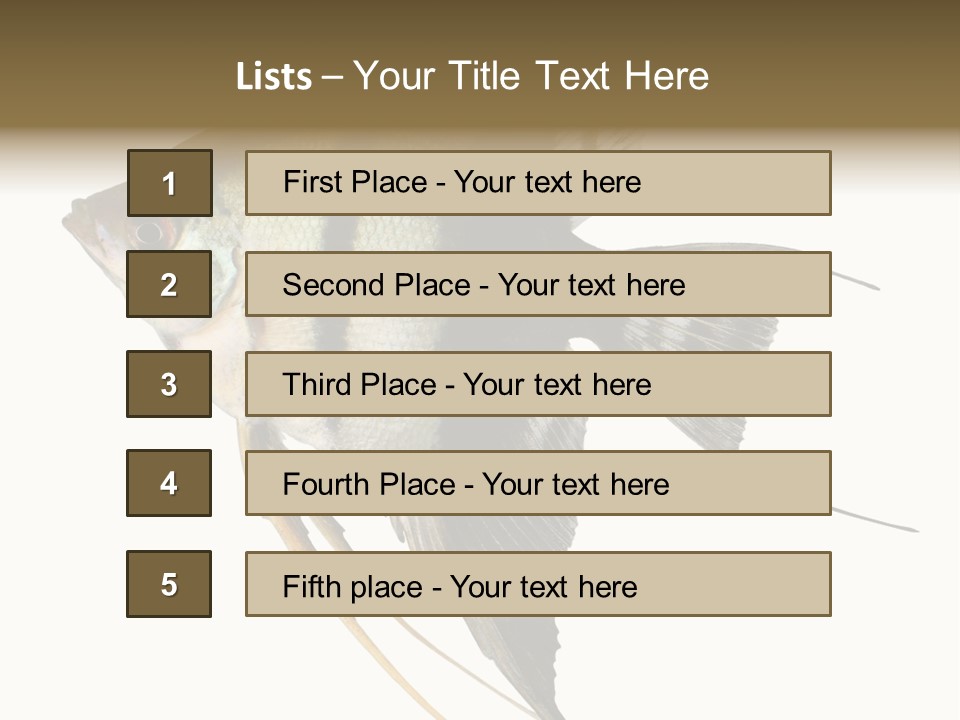 Sea Aquatic Water PowerPoint Template