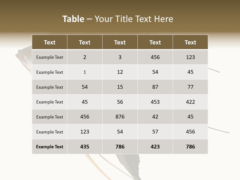 Sea Aquatic Water PowerPoint Template