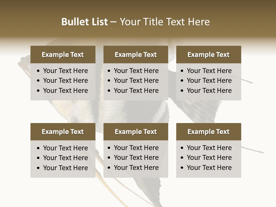 Sea Aquatic Water PowerPoint Template