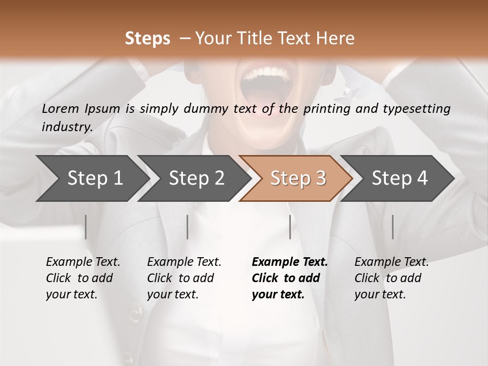 Staff  Bankruptcy PowerPoint Template