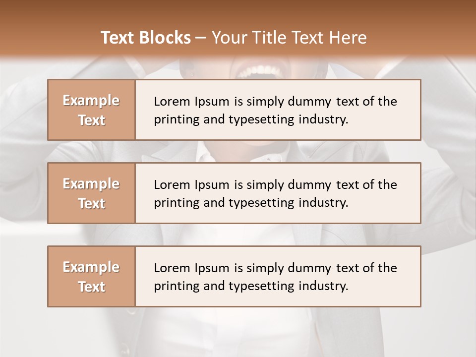 Staff  Bankruptcy PowerPoint Template