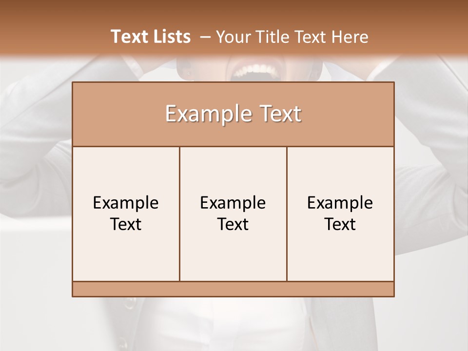 Staff  Bankruptcy PowerPoint Template