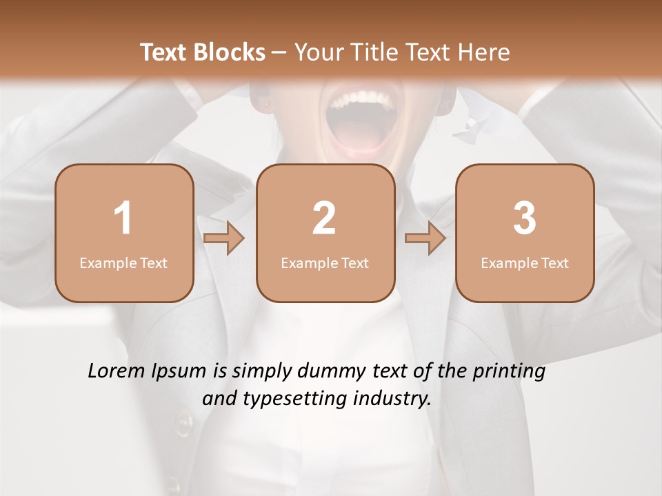 Staff  Bankruptcy PowerPoint Template