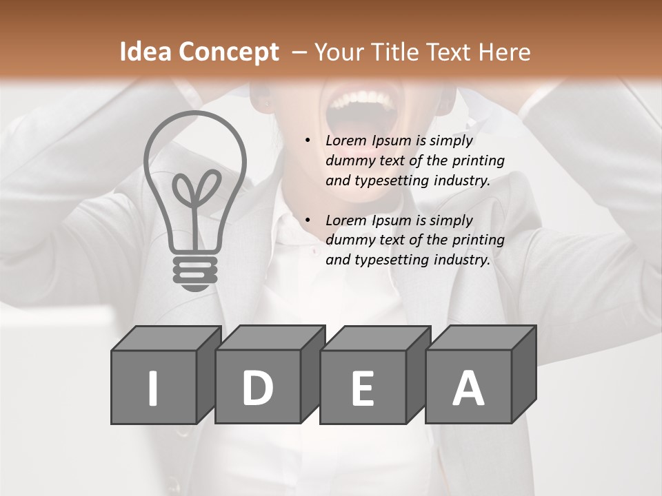 Staff  Bankruptcy PowerPoint Template