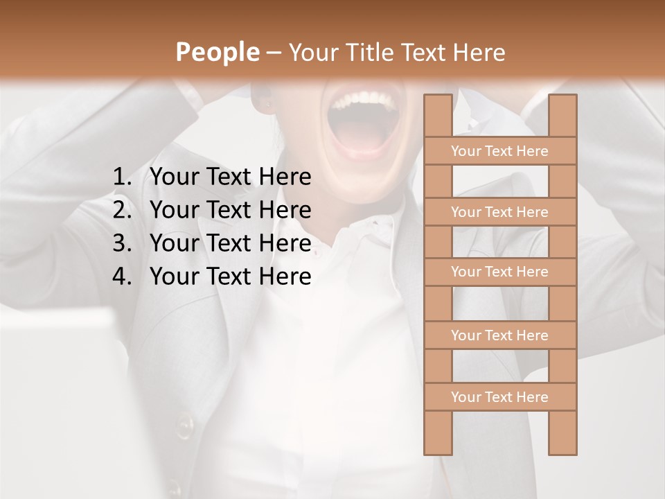 Staff  Bankruptcy PowerPoint Template