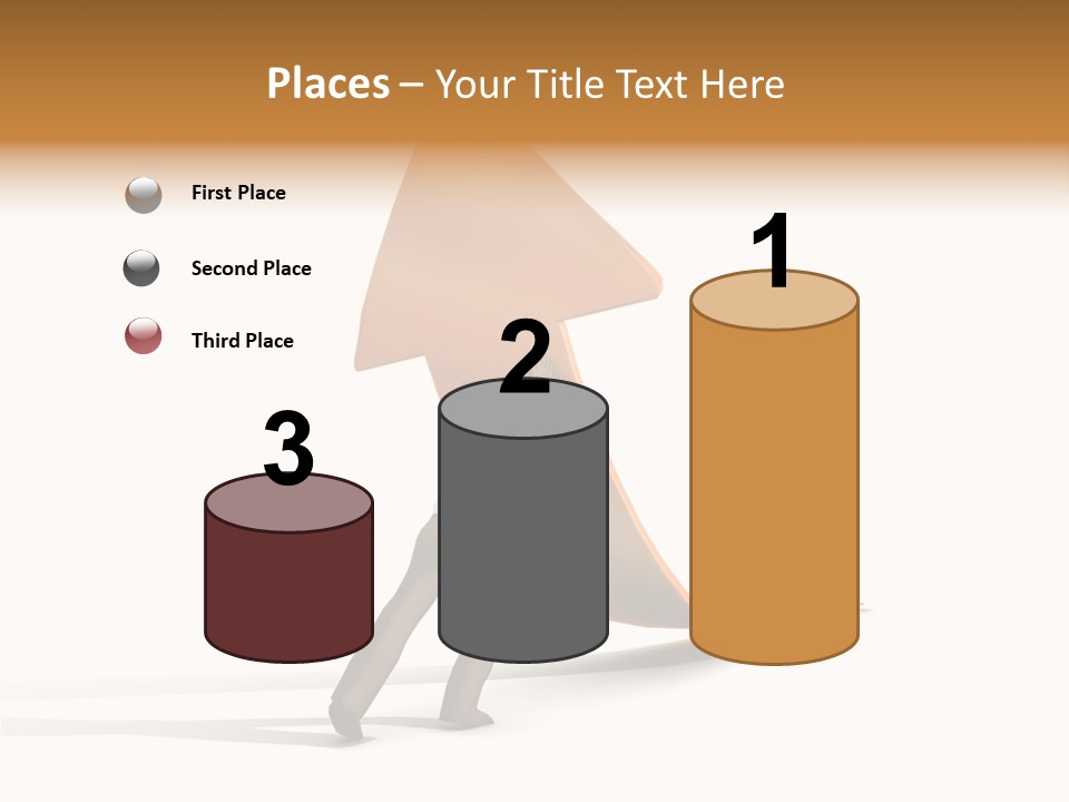 Arrow Suit Objects PowerPoint Template