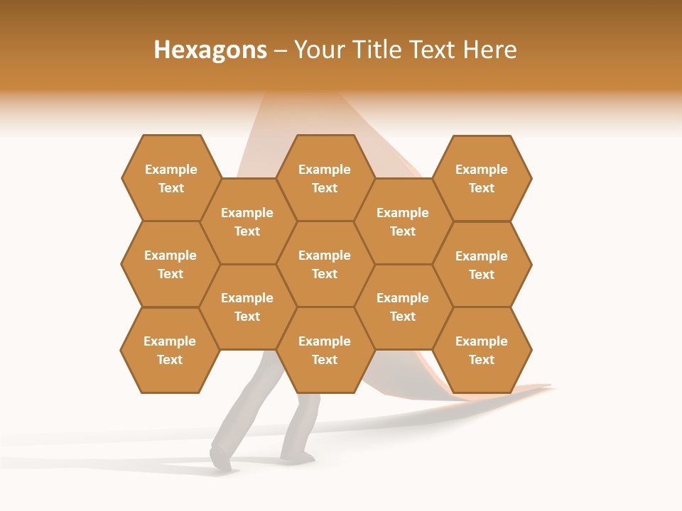 Arrow Suit Objects PowerPoint Template