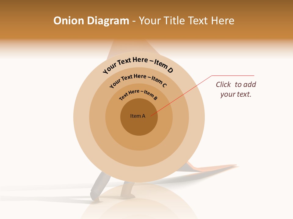 Arrow Suit Objects PowerPoint Template