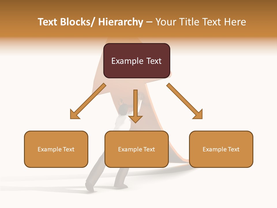 Arrow Suit Objects PowerPoint Template