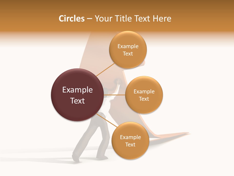 Arrow Suit Objects PowerPoint Template