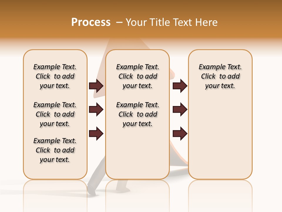 Arrow Suit Objects PowerPoint Template