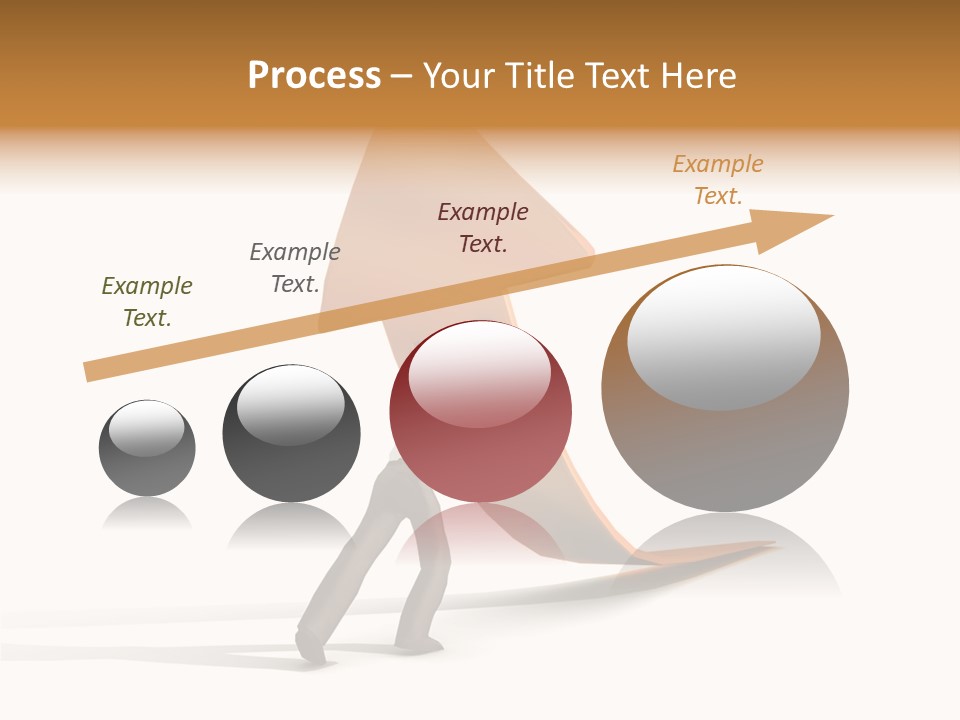 Arrow Suit Objects PowerPoint Template