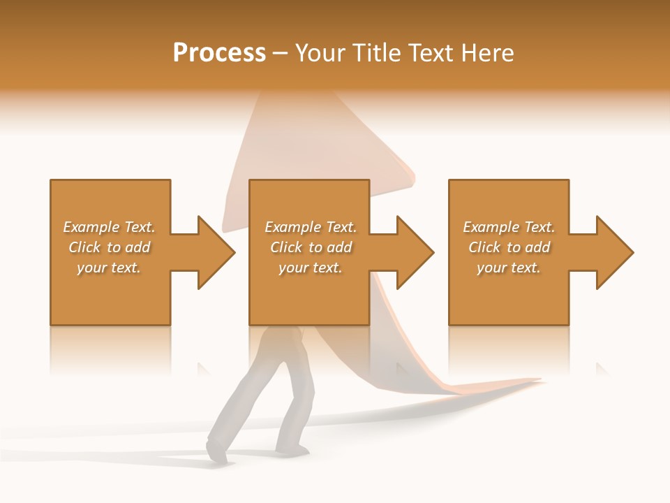 Arrow Suit Objects PowerPoint Template