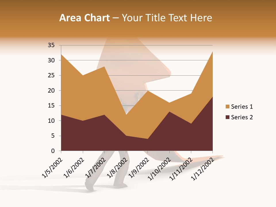 Arrow Suit Objects PowerPoint Template