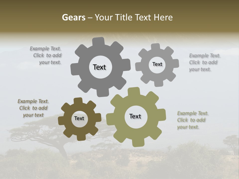 National Kenya Africa PowerPoint Template