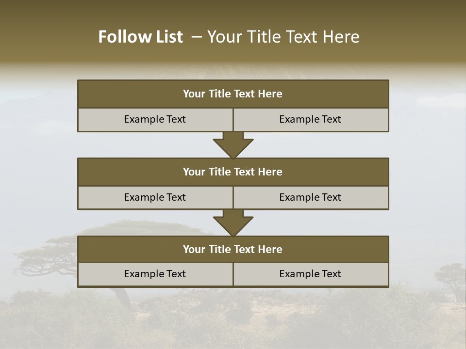 National Kenya Africa PowerPoint Template