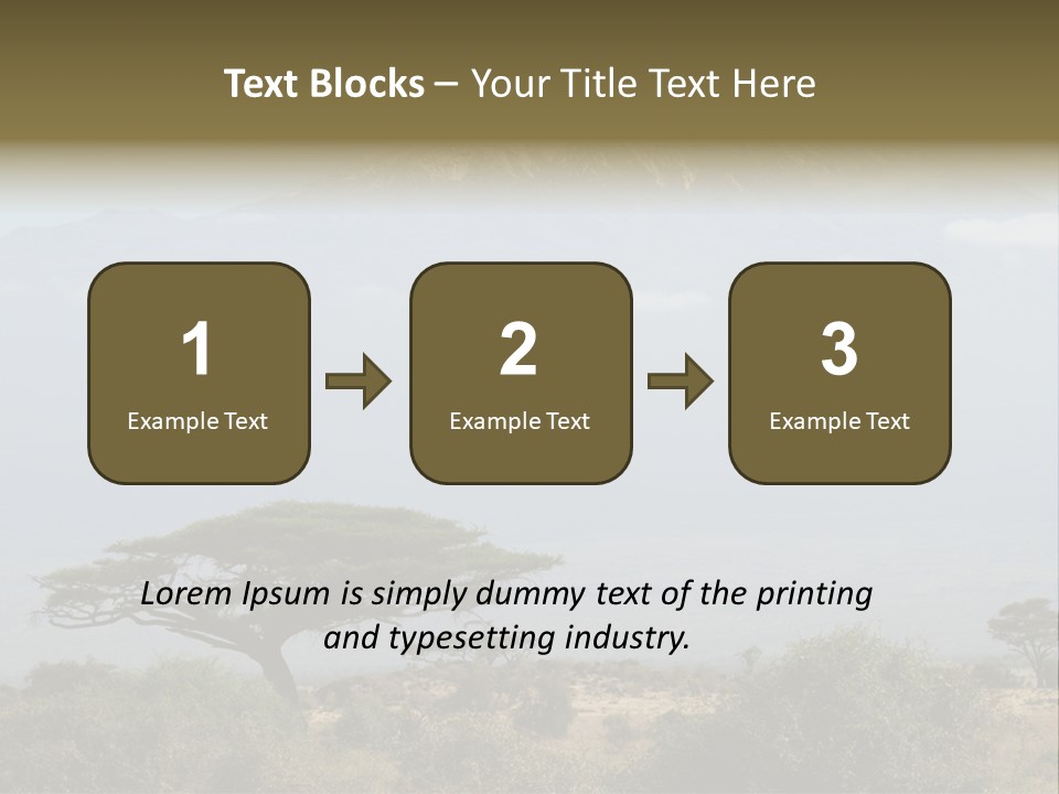 National Kenya Africa PowerPoint Template
