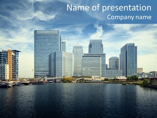 Corporate Image Docklands PowerPoint Template