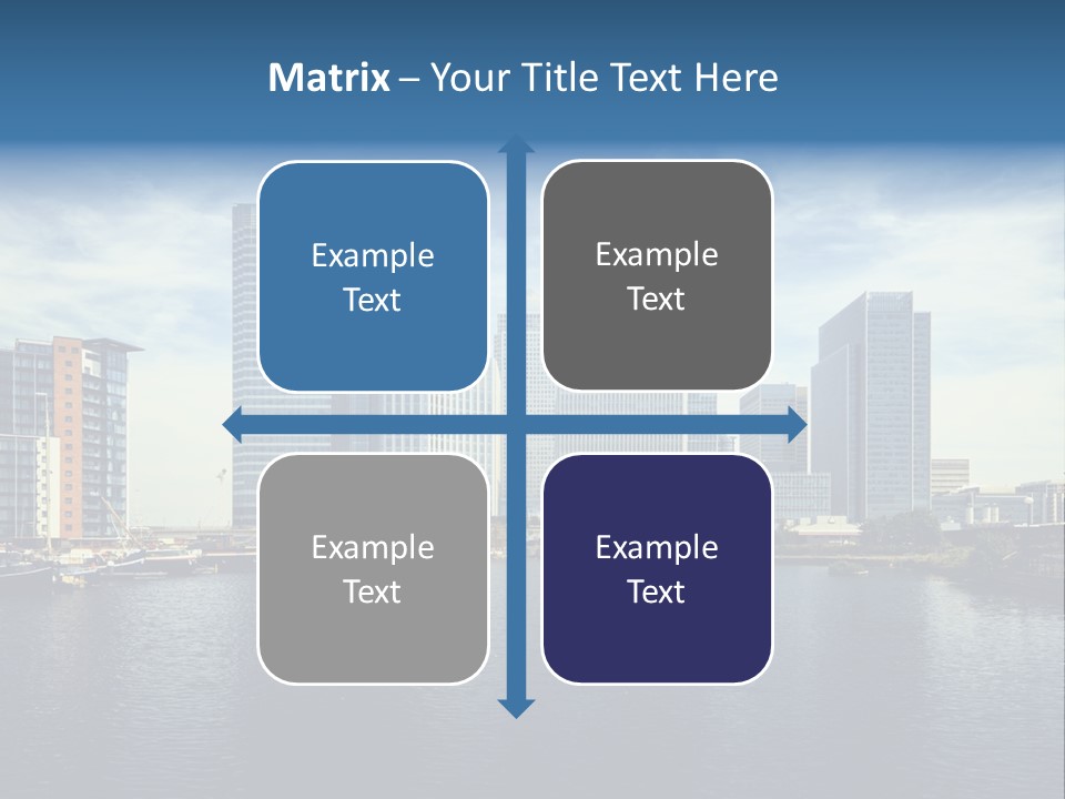 Corporate Image Docklands PowerPoint Template