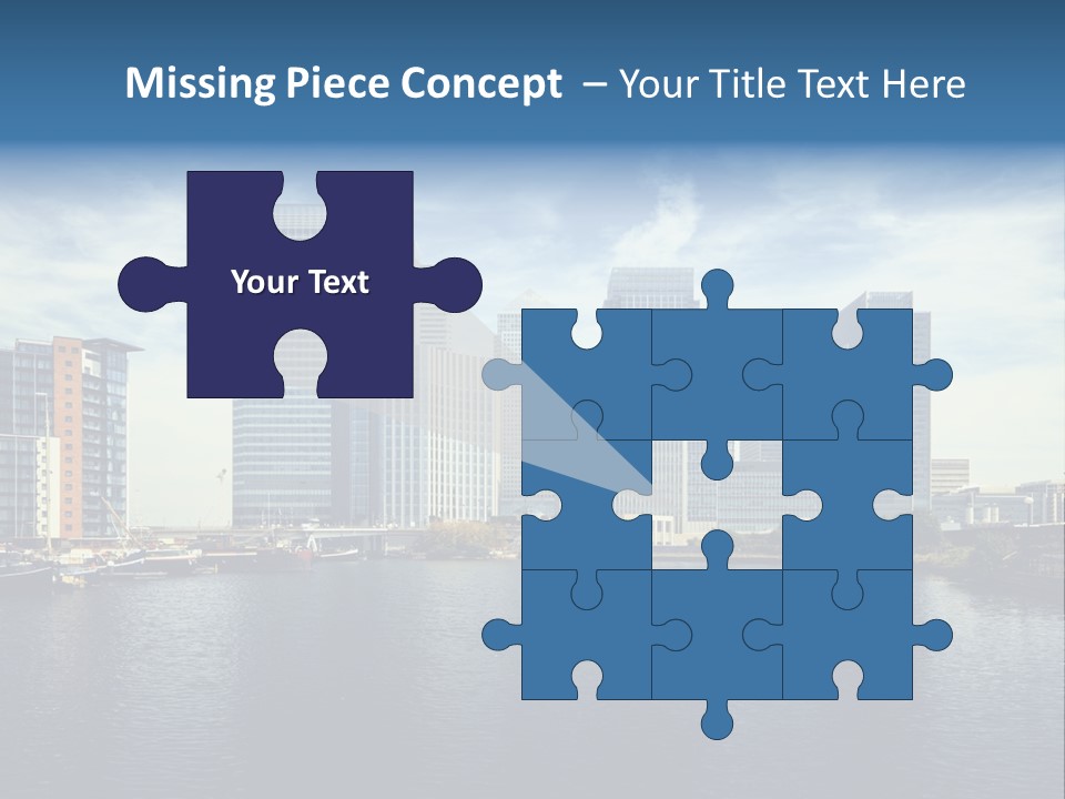 Corporate Image Docklands PowerPoint Template