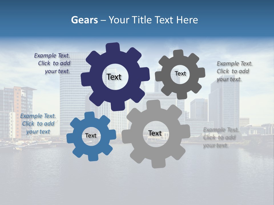 Corporate Image Docklands PowerPoint Template