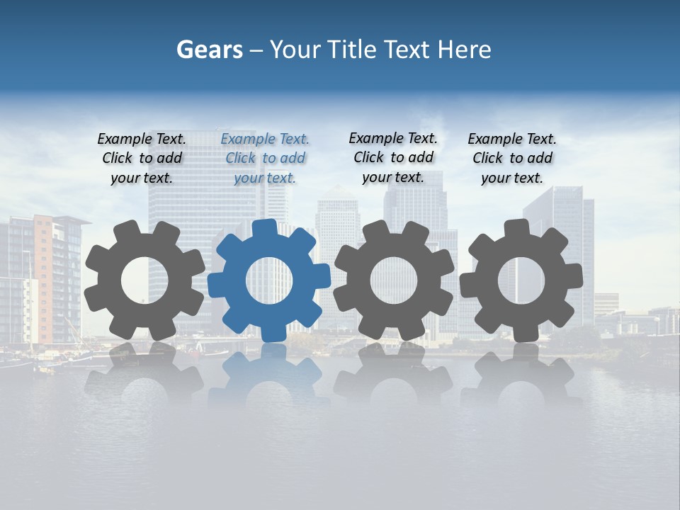 Corporate Image Docklands PowerPoint Template