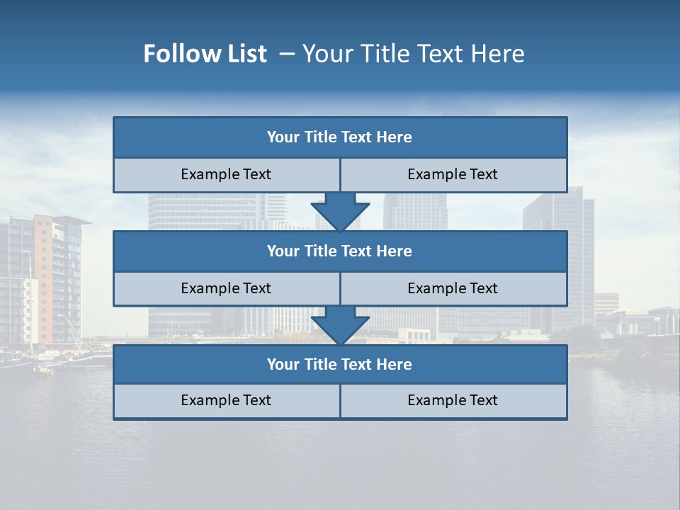 Corporate Image Docklands PowerPoint Template