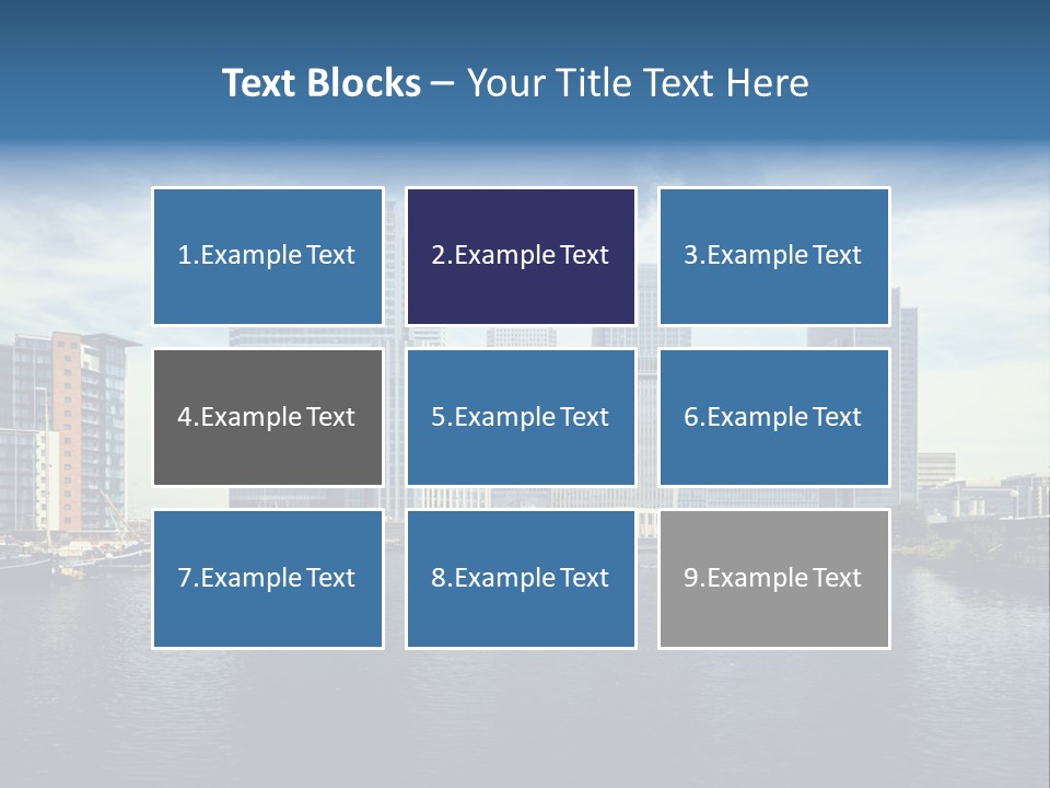 Corporate Image Docklands PowerPoint Template
