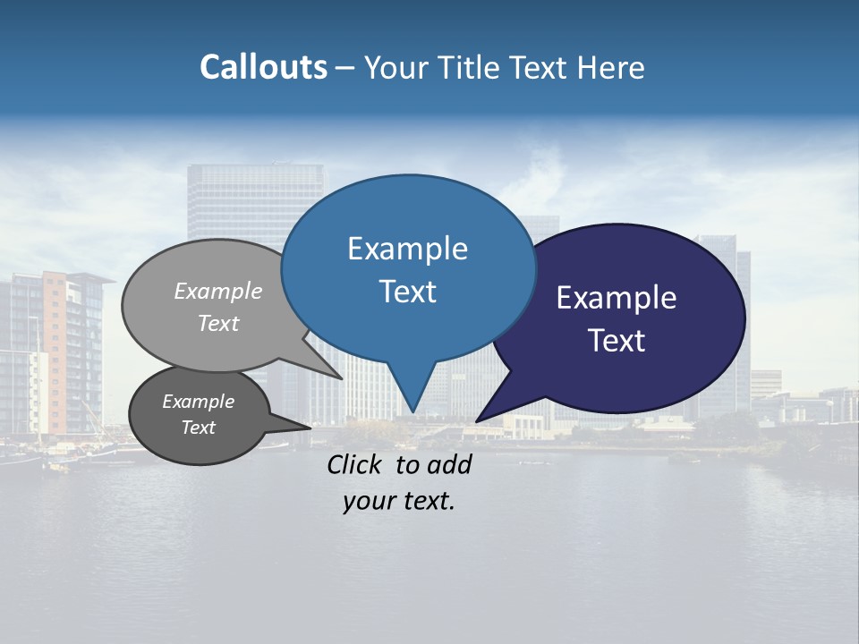 Corporate Image Docklands PowerPoint Template