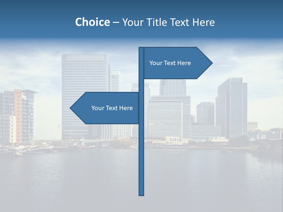 Corporate Image Docklands PowerPoint Template