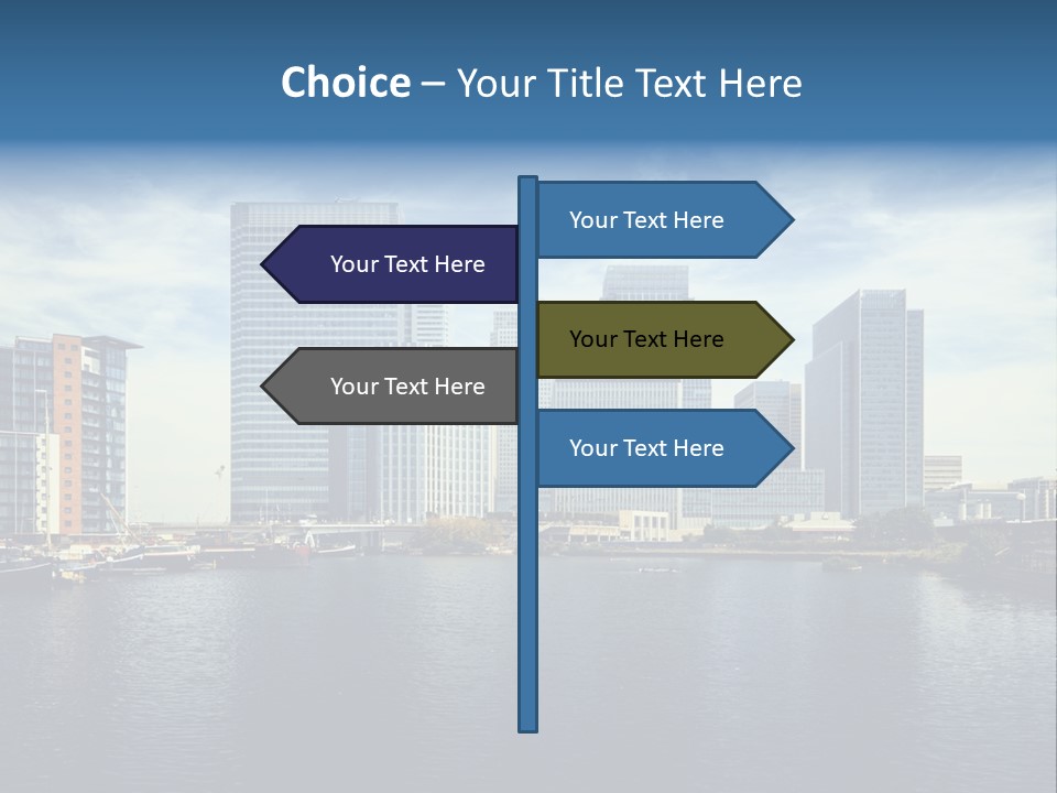 Corporate Image Docklands PowerPoint Template