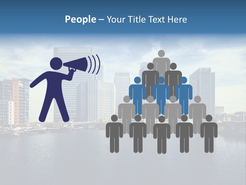 Corporate Image Docklands PowerPoint Template